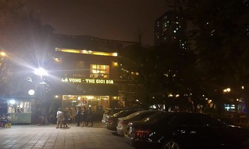 Tổ hợp nhà hàng 'Thế giới bia Lã Vọng" sai phạm vẫn tồn tại lâu nay