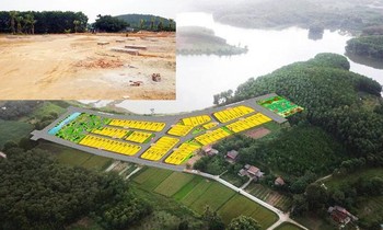 Thực hư khu đất gắn mác dự án phân lô bán nền rầm rộ ở Thanh Hóa
