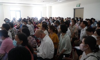 Một phiên tòa liên quan đến tranh chấp bất động sản được TAND TP Đà Nẵng xét xử.