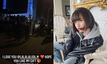 Lisa BLACKPINK dùng "ẩn thân chi thuật" nhưng vẫn bị fan phát hiện đang có mặt ở Mỹ