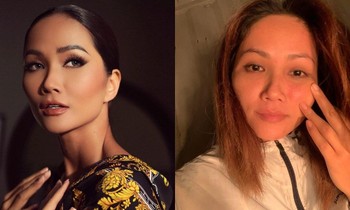 Sau khi tiết lộ hàm răng lộn xộn, H’Hen Niê lại dũng cảm công khai làn da không photoshop