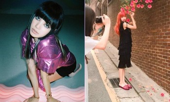 Diện giày thể thao với váy dạ hội đã là gì, Lisa còn mang dép lê đi khắp muôn nơi