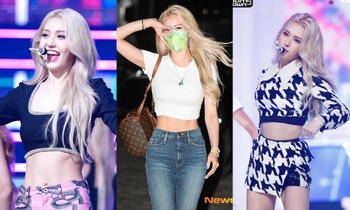 Jeon Somi chuẩn "nữ hoàng khoe eo": Chỉ cần diện quần jeans áo lửng là đẹp miễn bàn!