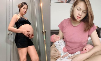 Á hậu Diễm Châu hé lộ sự thật 'sốc bật ngửa' về người cha bí mật của hai con gái mới sinh