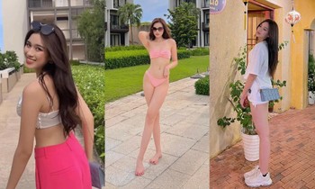 Tủ đồ nghỉ dưỡng của Hoa hậu Đỗ Thị Hà gây tranh cãi 'cực mạnh', tất cả là tại một nguyên nhân