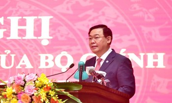 Chủ tịch Quốc hội Vương Đình Huệ - Ảnh: Mạnh Thắng