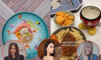 Sao Việt trổ tài vào bếp trong thời gian giãn cách xã hội, chuẩn "thiên đường ẩm thực"