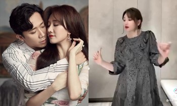 Diện đồ rộng nhảy "bắt trend" TikTok, Hari Won lại bị đặt nghi vấn đang mang thai