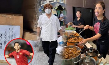 Hàng loạt sao Việt nấu cơm, gửi nhu yếu phẩm cho các y, bác sĩ và người dân ở khu cách ly