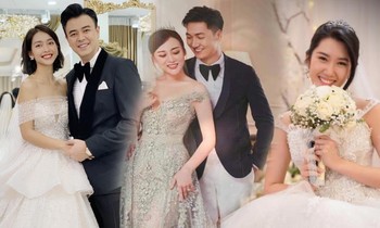 Ngắm ảnh cưới đẹp long lanh không thua phim Hàn của "Hương Vị Tình Thân" và loạt phim Việt