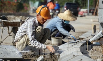 Trên công trường dự án đường ven hồ đẹp nhất Hải Phòng ngày cuối năm
