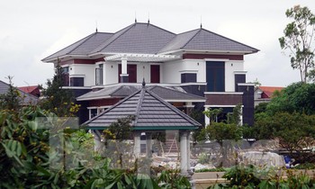 Cận cảnh khu biệt thự, lâu đài mọc 'như nấm' trên đất nông trường ở Hải Phòng