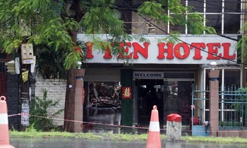 Nhà 5 tầng ở Hải Phòng bất ngờ đổ sập trong đêm