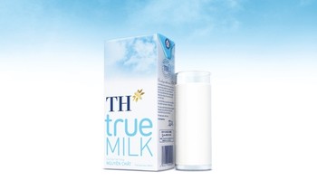 Sữa tươi TH true MILK nguồn nguyên liệu dinh dưỡng để làm ra sản phẩm kem TH true ICE CREAM