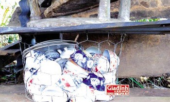 Ngôi đền từng chứa cổ vật nay bị lãng quên, hoang tàn. Ảnh TG