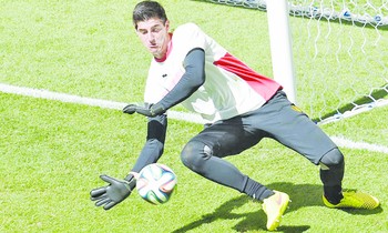 Courtois tận dụng tốt thời gian biệt phái để trưởng thành