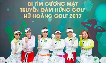 Các thí sinh tham dự Golf Queen.