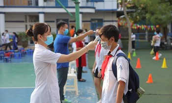 Tỷ lệ mắc COVID-19 trong trường học rất thấp