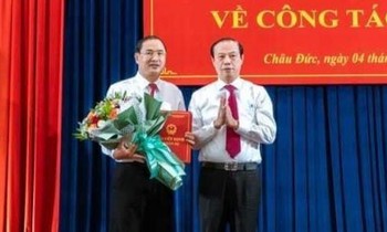Bà Rịa-Vũng Tàu công bố quyết định về công tác cán bộ
