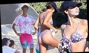 Ảnh chụp trộm mờ nhoẹt không che được thân hình ‘cực phẩm’ của Kendall Jenner