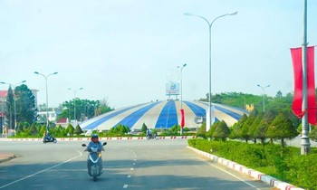 Một góc trung tâm huyện Nhơn Trạch tỉnh Đồng Nai