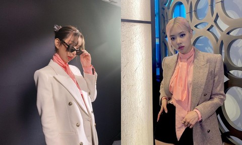 V-Biz mấy ai cao tay như Min, diện đồ rất giống BLACKPINK nhưng vẫn được khen phong cách