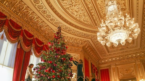 Nơi đầu tiên ở Anh xuất hiện cây thông Noel?