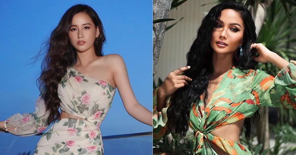 Mai Phương Thuý diện váy lệch vai sexy, H'Hen Niê khoe dáng với áo tắm cut-out nóng bỏng