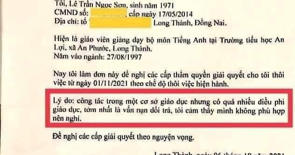 Thầy giáo xin nghỉ vì 'vấn nạn dối trá': Ai có quyền cho thầy giáo thôi việc?