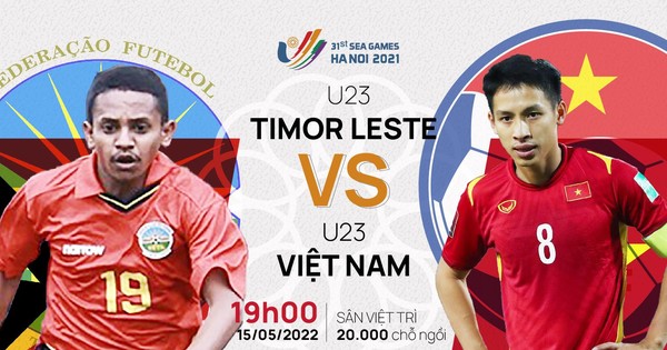 thumbnail - Tương quan trận đấu U23 Timor Leste - U23 Việt Nam