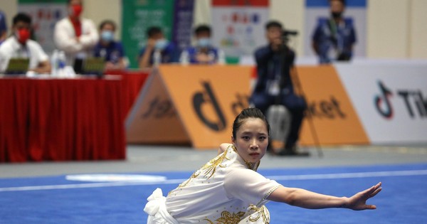 thumbnail - Ngắm nhan sắc tuyệt mỹ của các 'nữ hiệp' Wushu ở SEA Games 31