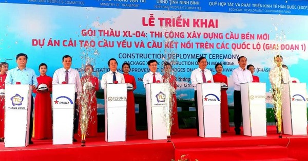 Khởi công xây dựng cầu 360 tỷ nối giữa 2 tỉnh Nam Định-Ninh Bình