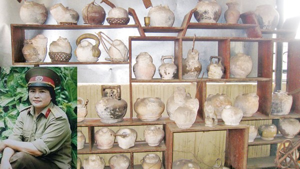 Những ông bình vôi của một nữ quân nhân