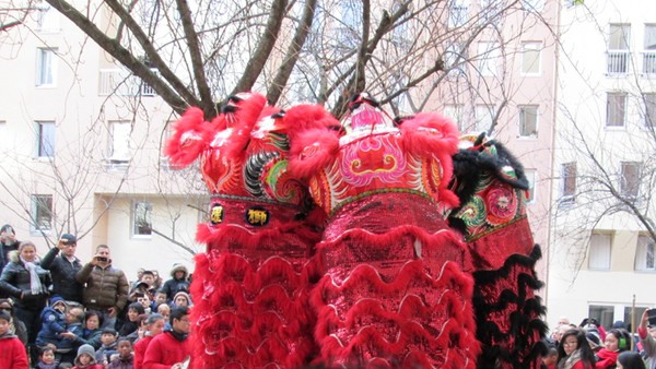 Paris đón mừng Tết châu Á