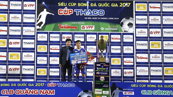 Đinh Thanh Trung xuất sắc nhất trận