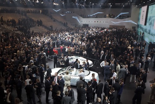 Hai ngôi sao tại Frankfurt Motor Show