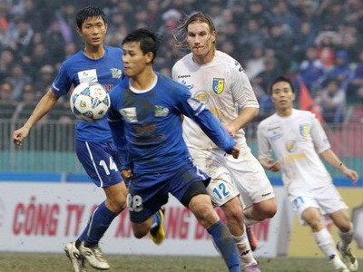 Vắng Công Vinh, Hà Nội T&T thua Thanh Hóa