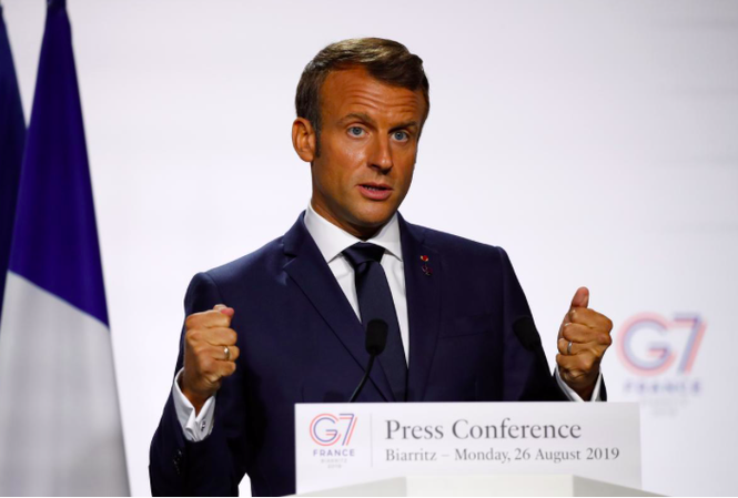 Tổng thống Pháp mắng Tổng thống Brazil vì chế nhạo vợ ông Tổng thống Pháp Emmanuel Macron. (Ảnh: Reuters)