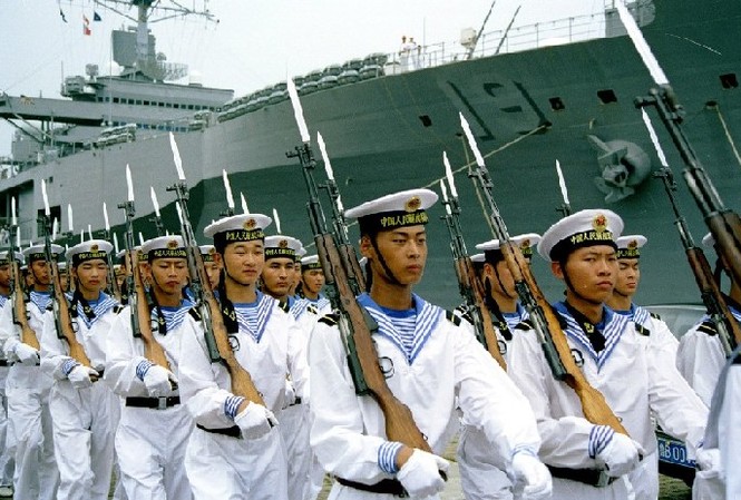 Hoạt động của hải quân Trung Quốc năm nay gia tăng khoảng 50% so với năm ngoái 