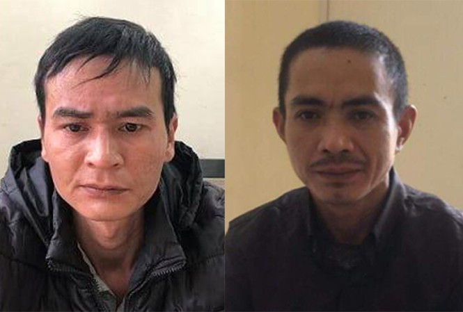 Mẹ nghi can vụ nữ sinh Học viện ngân hàng bị giết: ‘Tôi thấy choáng váng’ Hai đối tượng Trung, Quân.