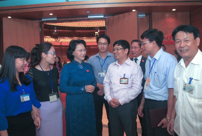 Giới thiệu bà Nguyễn Thị Kim Ngân làm Chủ tịch Quốc hội ...