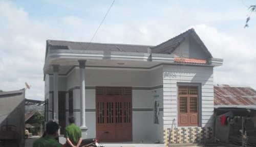 Ngủ say, trộm đột nhập phá tủ lấy nửa tỉ đồng Ngôi nhà nơi xảy ra vụ trộm