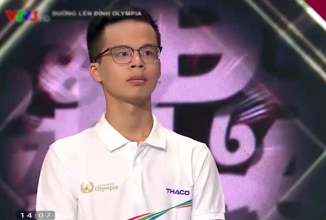 Nam sinh ‘nhanh như điện’, xác lập điểm kỷ lục Olympia 21 Nam sinh ‘nhanh như điện’, xác lập điểm kỷ lục Olympia 21