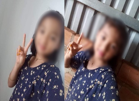 Bé gái lượm ve chai tử vong tại đập nước cách nhà gần 1km Ảnh cháu A khi còn sống
