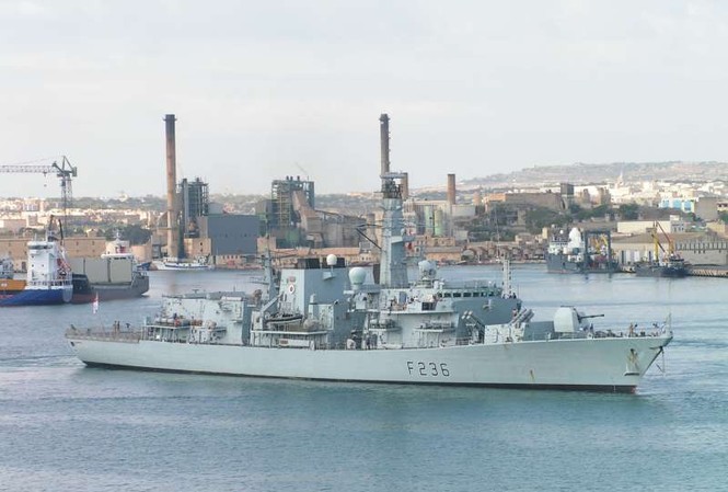 Anh bất ngờ đưa tàu khu trục HMS Montrose tới Baltic Anh bất ngờ đưa tàu khu trục HMS Montrose tới Baltic
