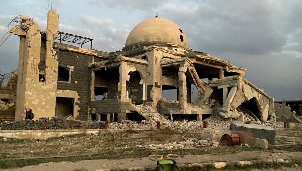Lầu Năm Góc không thể phối hợp chặt chẽ hơn với Nga về Syria Xung đột tàn phá Syria. Ảnh: AP