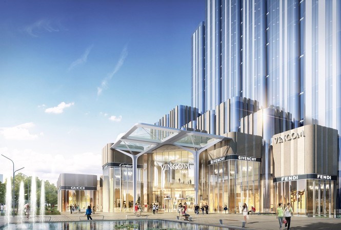Mua nhà Vinhomes Central Park, cơ hội nhận du thuyền triệu USD Phối cảnh khu mua sắm thuộc dự án Vinhomes Central Park