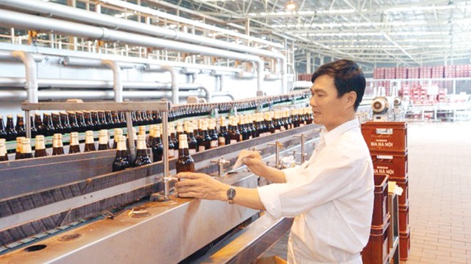 Cần 10 triệu tỷ đồng tái cơ cấu kinh tế: Những vấn đề phải đối mặt Habeco - doanh nghiệp sẽ được thoái vốn để tạo nguồn tái cơ cấu kinh tế. Ảnh: Như Ý.
