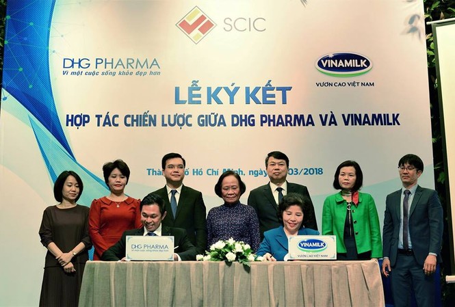 SCIC đi qua mùa… 'quả ngọt' Lễ ký kết hợp tác chiến lược giữa Dược Hậu Giang và Vinamilk-Họ xác định đi xa nên đi cùng nhau.