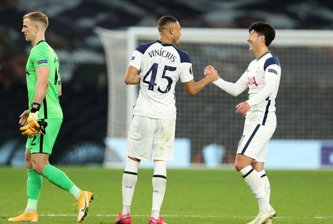 Tottenham thắng to, Mourinho đưa tân binh 'lên mây' Tân binh Vinicius ghi dấu ấn với 2 kiến tạo ở trận mở màn Europa League